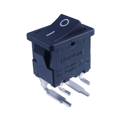 【供應(yīng)4腳船型開關(guān)、21*15兩檔船型開關(guān),MR6小家電用翹板開關(guān)DPST】價(jià)格,廠家,圖片,電工開關(guān),惠州宏利源電器-